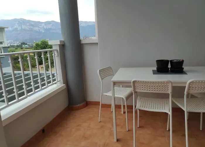 아파트 Casa Lilia Con Piscina Y Garaje 데니아